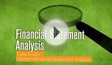Financial Accounting - Financial Statement Analysis
