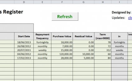 Sheet 1 – Data Entry