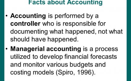 Facts about Accounting