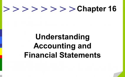 Understanding Accounting and