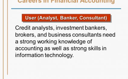 Careers in Financial Accounting
