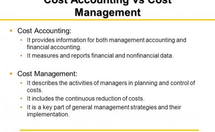 Management Vs. Financial Accounting