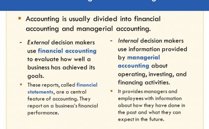 Financial & Managerial Accounting for Decision Makers