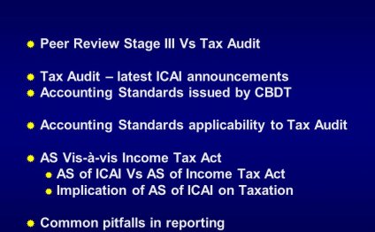 Audit VS tax Accounting