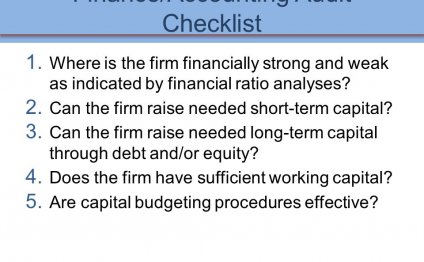 internal financial audit checklist internal financial audit checklist