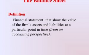 Financial statements definition in Accounting
