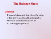 Financial statements definition in Accounting