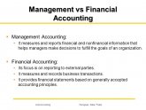 Management Vs. Financial Accounting