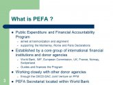 Public Expenditure and Financial Accountability