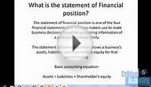 Accounting Basics Financial Statements I eLearning Video