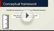 Conceptual framework and purpose of financial reporting