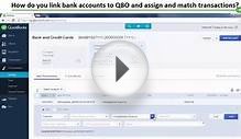 Connect a bank account and manage transactions in QuickBooks