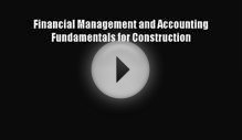 Download Financial Management and Accounting Fundamentals
