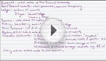 Financial Accounting Lesson 6 - Accounting Equation and