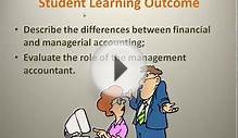 Financial Accounting vs Managerial Accounting