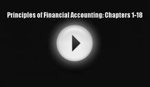 PDF Principles of Financial Accounting: Chapters 1-18 EBook