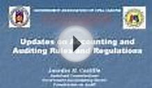 Updates on Accounting and Auditing Rules and Regulations