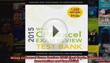 Wiley CPAexcel Exam Review 2015 Test Bank Financial